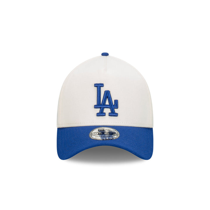 39THIRTY A-Frame Los Angeles Dodgers 2-Tone Dark Royal Visor Chrome White Fitted