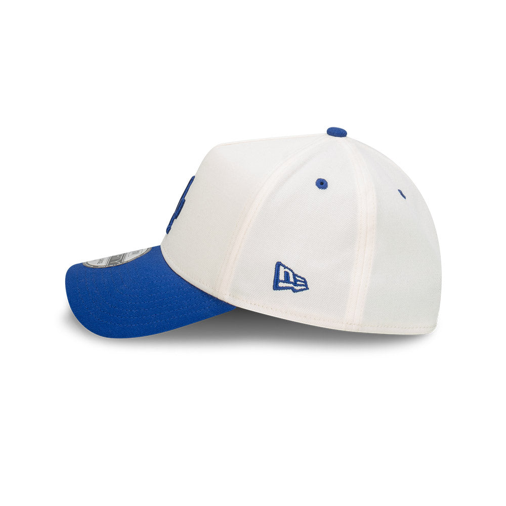 39THIRTY A-Frame Los Angeles Dodgers 2-Tone Dark Royal Visor Chrome White Fitted