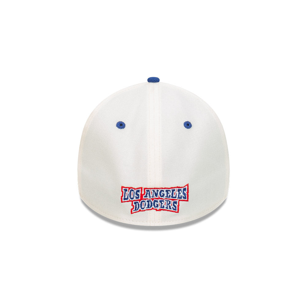 39THIRTY A-Frame Los Angeles Dodgers 2-Tone Dark Royal Visor Chrome White Fitted
