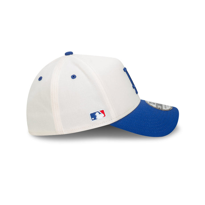 39THIRTY A-Frame Los Angeles Dodgers 2-Tone Dark Royal Visor Chrome White Fitted