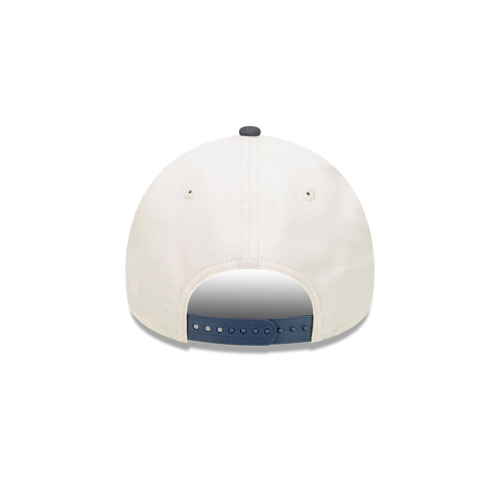 9FORTY A-Frame New York Yankees Chrome Script 2-Tone Navy Chrome White