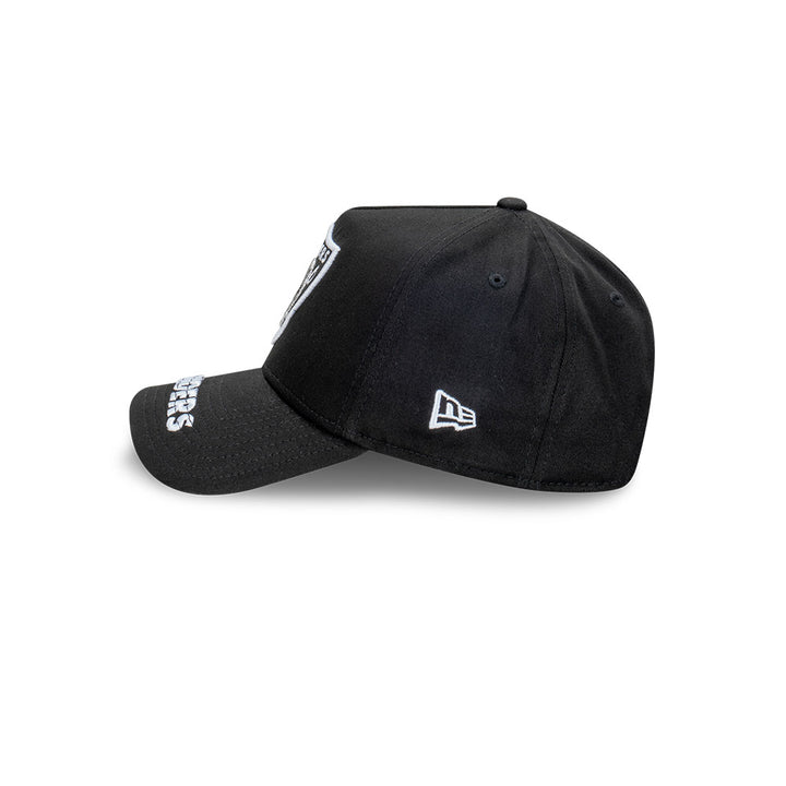 9FORTY A-Frame Las Vegas Raiders Team Visor Hit Black Snapback