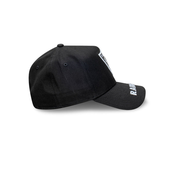 9FORTY A-Frame Las Vegas Raiders Team Visor Hit Black Snapback
