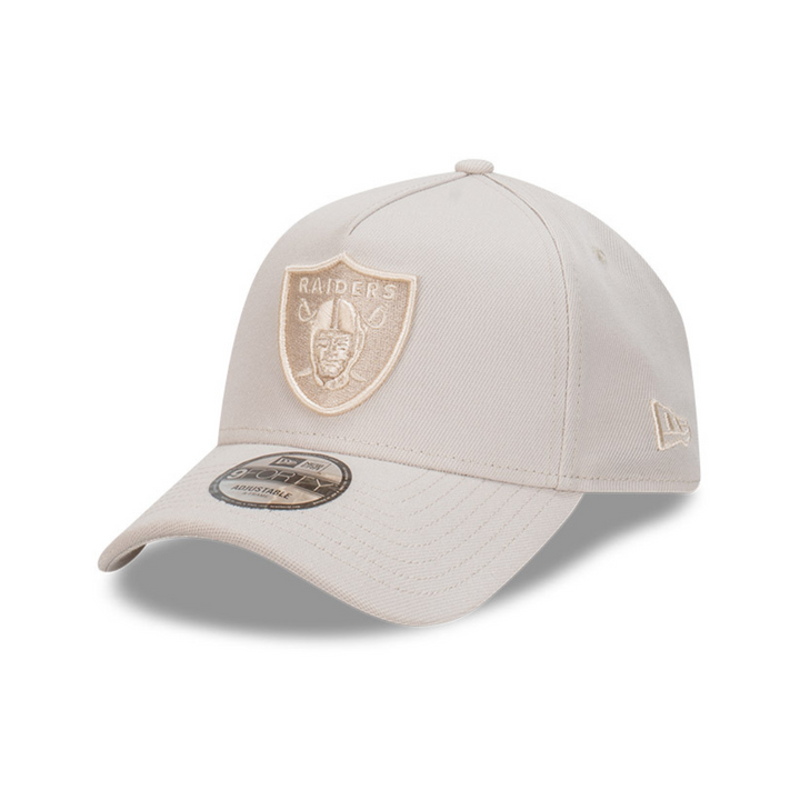 9FORTY A-Frame Las Vegas Raiders Repreve® Stone Ivory Stone Snapback