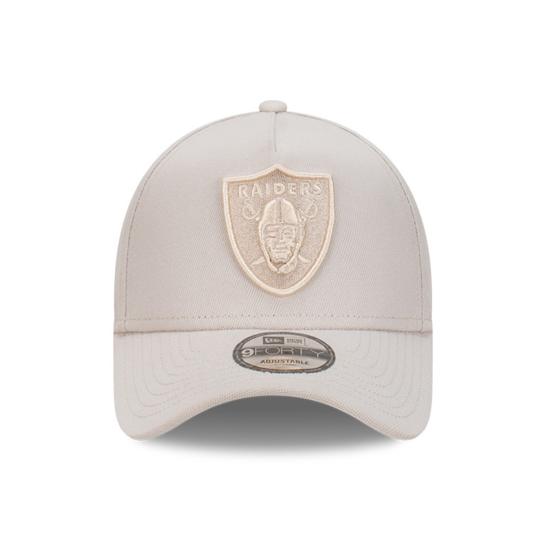 9FORTY A-Frame Las Vegas Raiders Repreve® Stone Ivory Stone Snapback