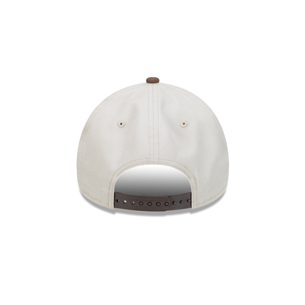 9FORTY A-Frame New York Yankees 2-Tone Vintage Stone Walnut Snapback