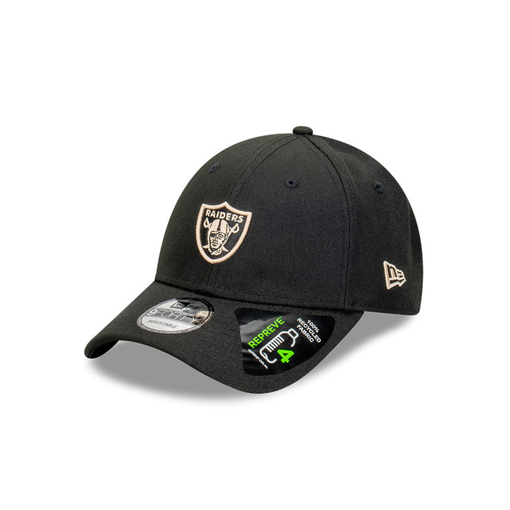 9FORTY Las Vegas Raiders Repreve® Black Oat Adjustable