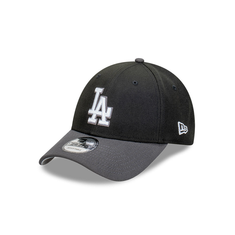 9FORTY Los Angeles Dodgers Repreve® 2-Tone Graphite Visor Black Adjustable