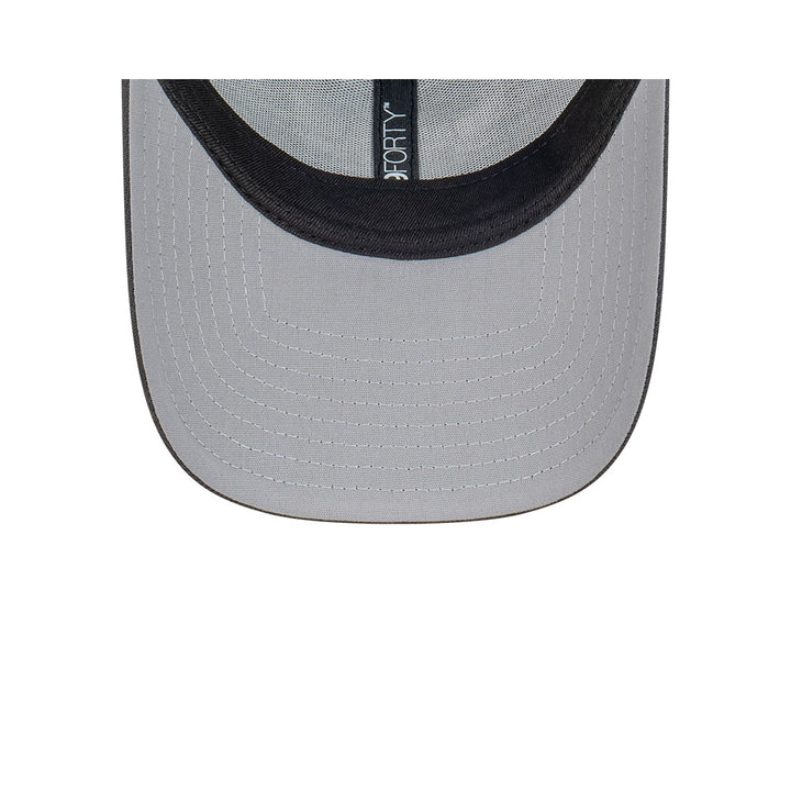 9FORTY Los Angeles Dodgers Repreve® 2-Tone Graphite Visor Black Adjustable