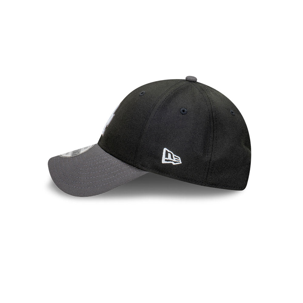 9FORTY Los Angeles Dodgers Repreve® 2-Tone Graphite Visor Black Adjustable