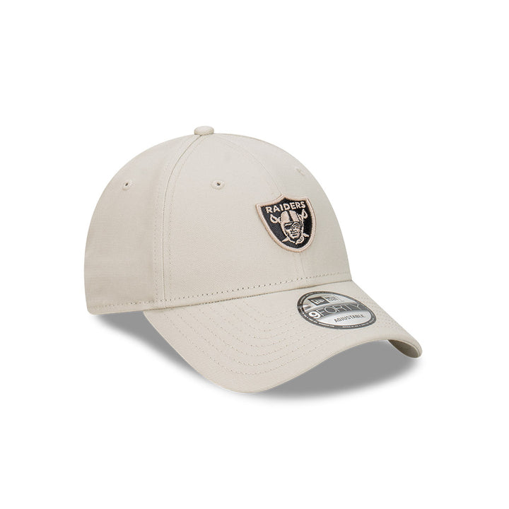 9FORTY Las Vegas Raiders Black Visor Script Stone Adjustable
