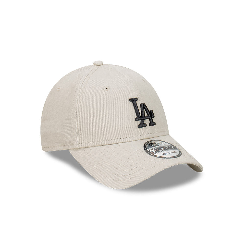 9FORTY Los Angeles Dodgers Black Visor Script Stone Adjustable