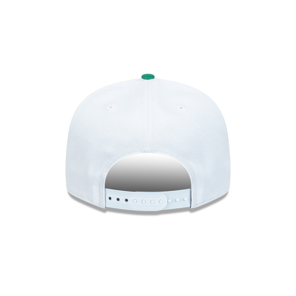 9FIFTY Boston Celtics NBA Vintage Script 2-Tone Optic White Snapback