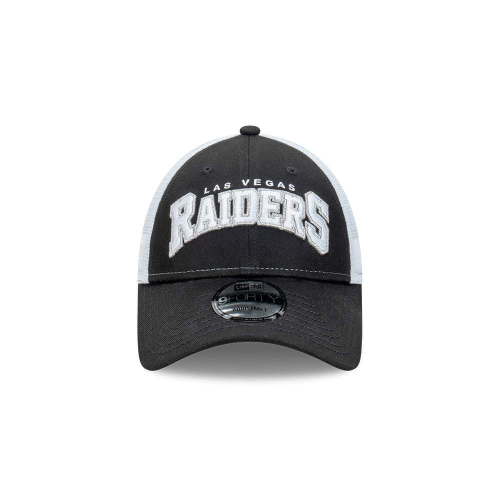 9FORTY Trucker Las Vegas Raiders Arch Black Snapback