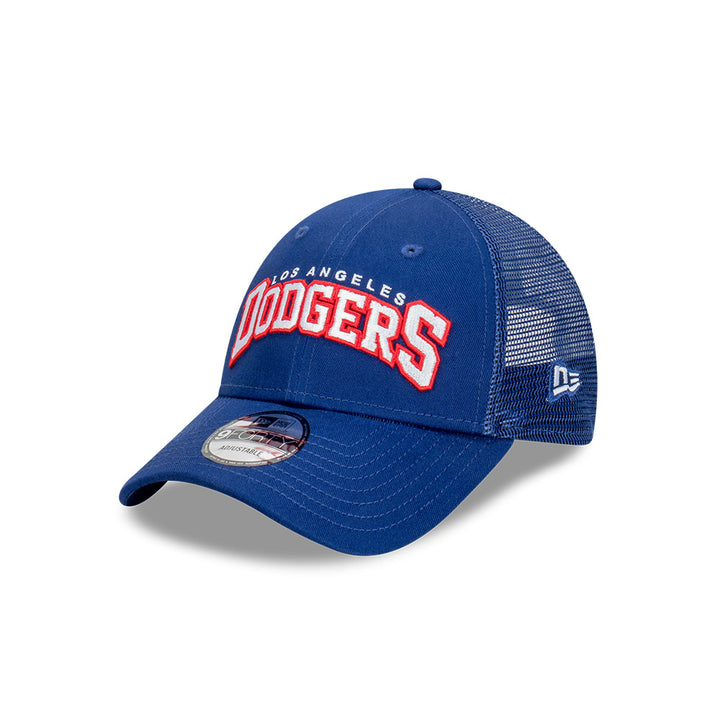 9FORTY Trucker Los Angeles Dodgers Arch Dark Royal Snapback