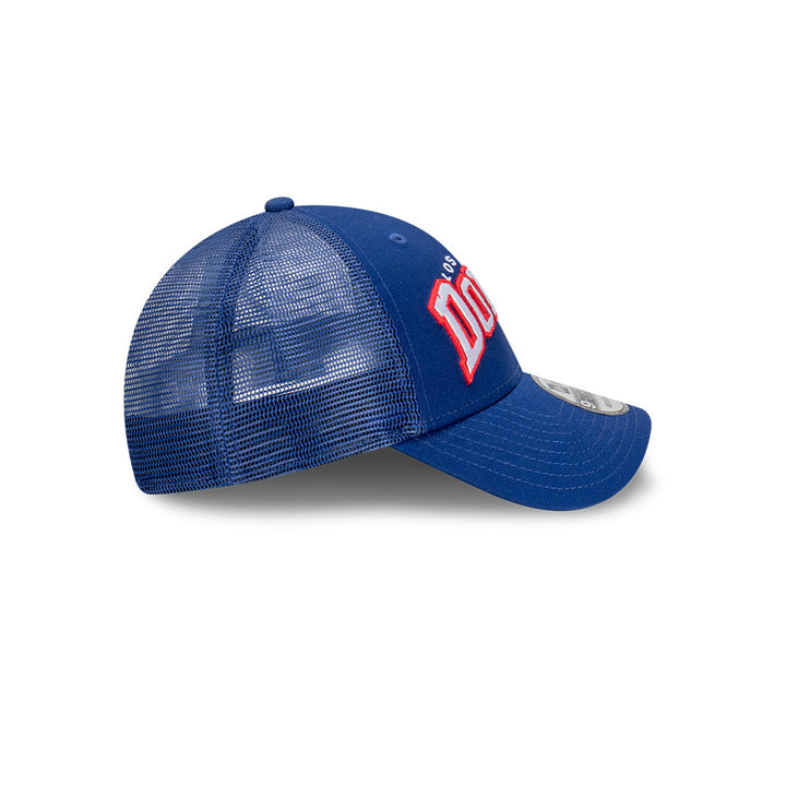 9FORTY Trucker Los Angeles Dodgers Arch Dark Royal Snapback