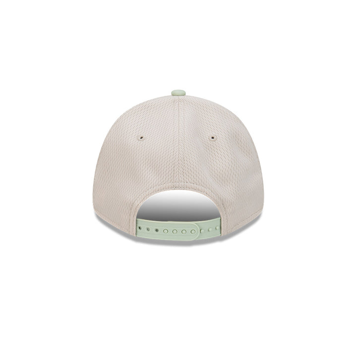 9FORTY Las Vegas Raiders Dashmark 2-Tone Soft Grass Visor Stone Snapback