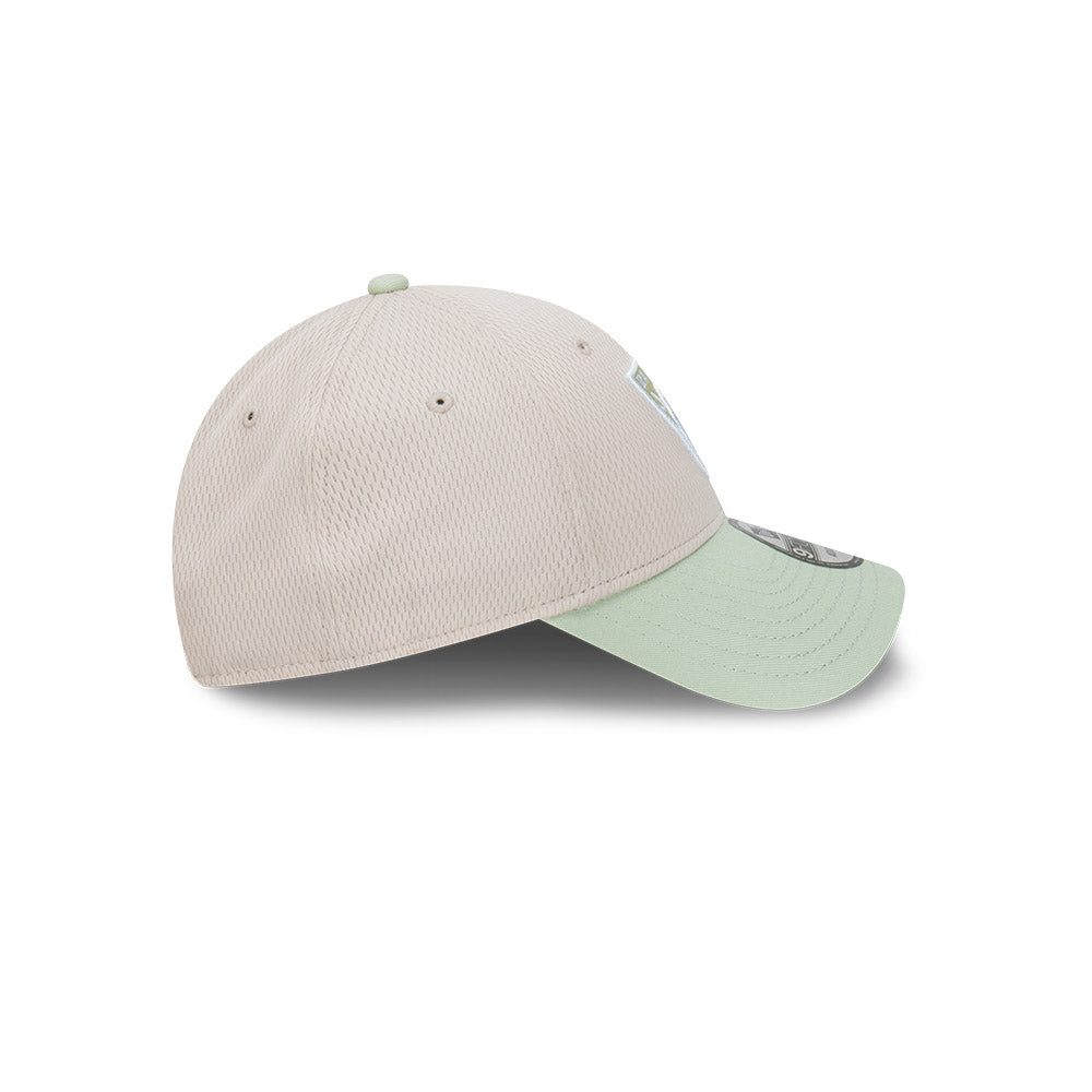 9FORTY Las Vegas Raiders Dashmark 2-Tone Soft Grass Visor Stone Snapback