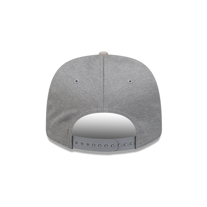 9SEVENTY Los Angeles Dodgers Shadow Tech 2-Tone Stone Visor Gray Snapback