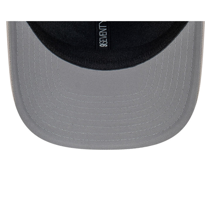 9SEVENTY New York Yankees Shadow Tech 2-Tone Stone Visor Gray Snapback