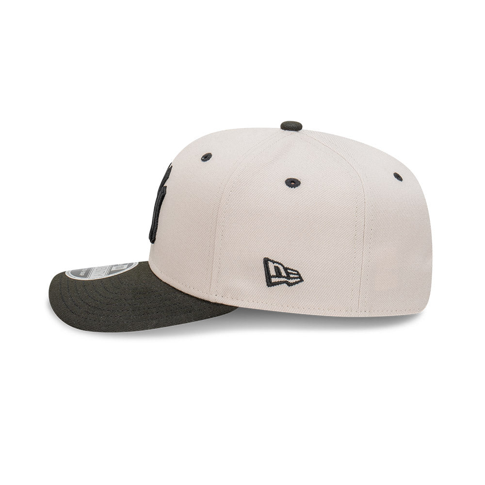 9SEVENTY New York Yankees Stone Black 2-Tone Stretch Snapback