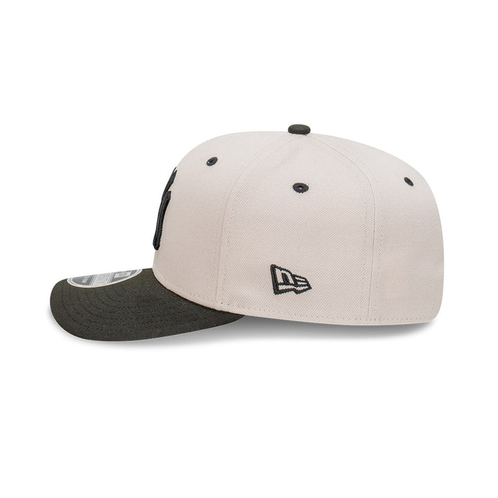 9SEVENTY New York Yankees Stone Black 2-Tone Stretch Snapback