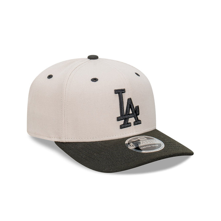 9SEVENTY Los Angeles Dodgers Stone Black 2-Tone Stretch Snapback