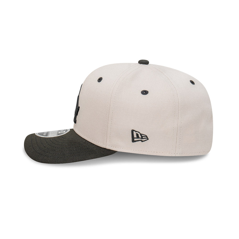 9SEVENTY Los Angeles Dodgers Stone Black 2-Tone Stretch Snapback