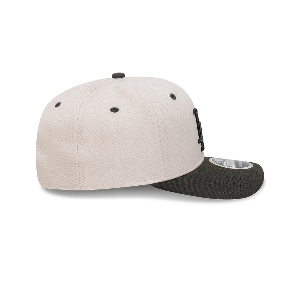 9SEVENTY Los Angeles Dodgers Stone Black 2-Tone Stretch Snapback