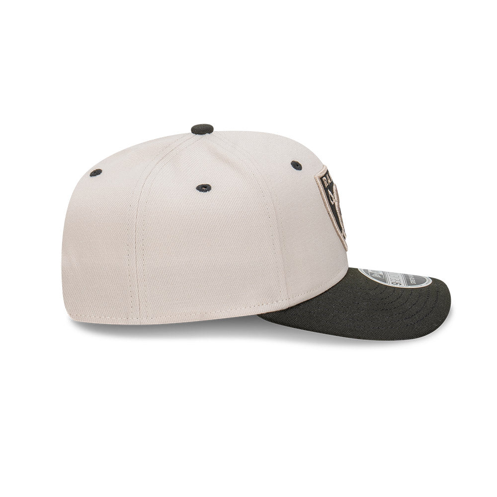 9SEVENTY Las Vegas Raiders Stone Black 2-Tone Stretch Snapback