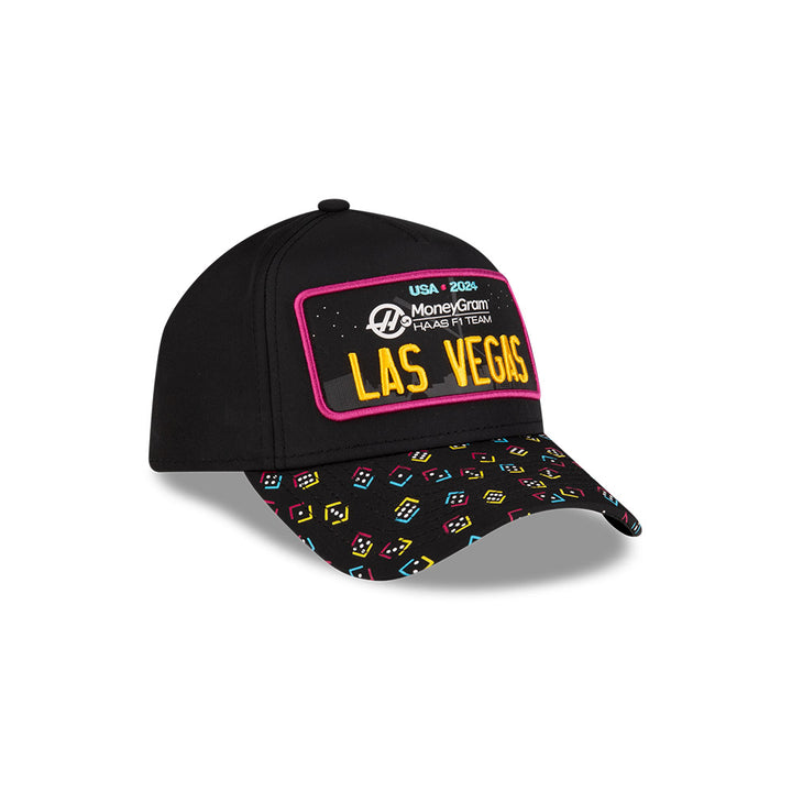 9FORTY E-Frame MoneyGram Haas F1 Team Las Vegas Race Special Black Adjustable