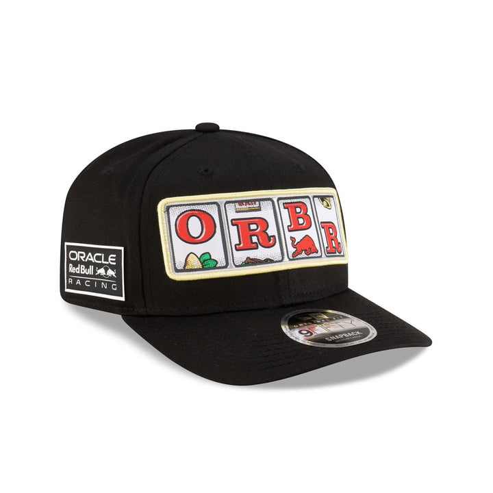 9FIFTY Oracle Red Bull Racing 2024  Pre-Curve Vegas Patch Black Snapback