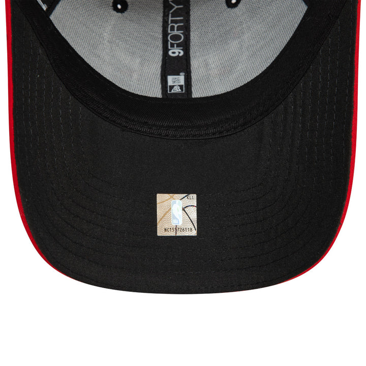 9FORTY Chicago Bulls Microfibre Black Adjustable