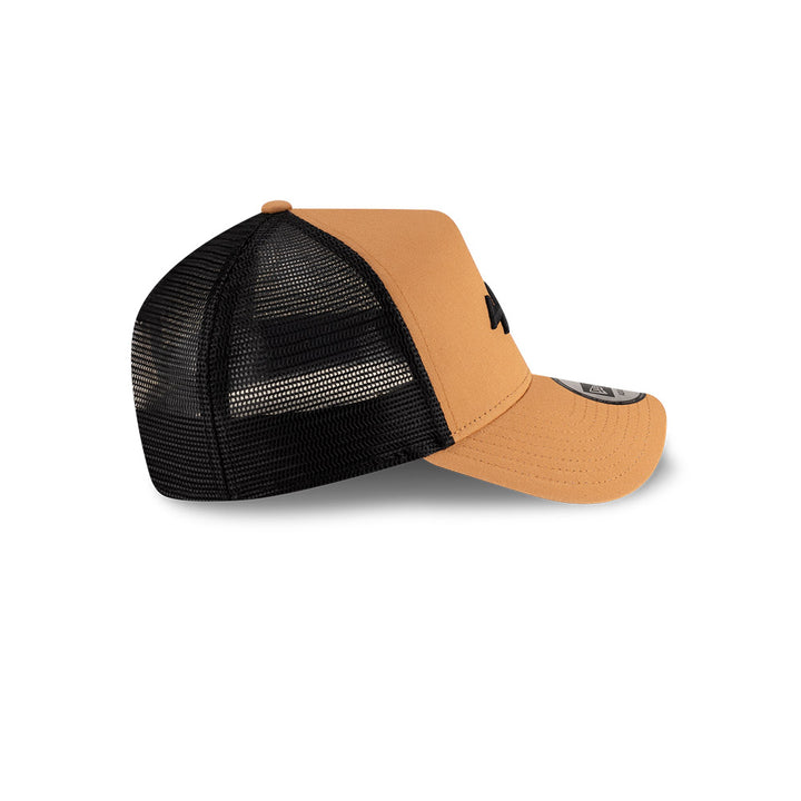 9FORTY E-Frame Trucker Alpine Formula 1 Team Racing Seasonal Dark Beige Snapback