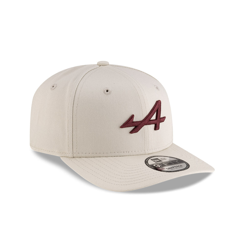 9FIFTY Alpine Formula 1 Team Racing Seasonal Cream Snapback