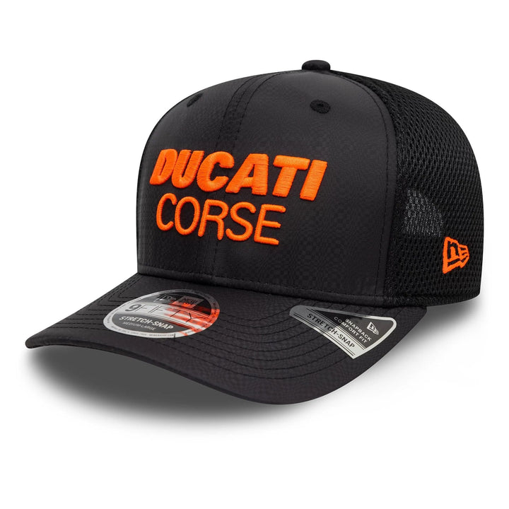 9FIFTY Ducati Motor Logo Gradient Print Black Snapback