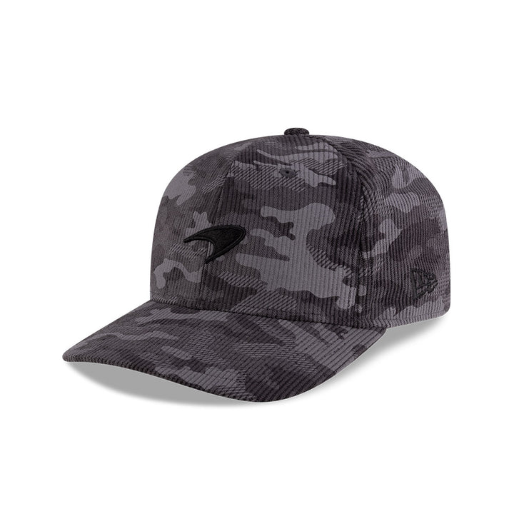 9FIFTY McLaren Formula 1 Team Cord Camo Black Pre-Curve Snapback