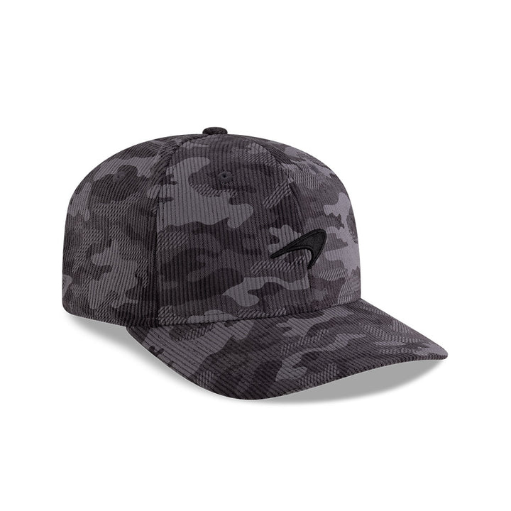 9FIFTY McLaren Formula 1 Team Cord Camo Black Pre-Curve Snapback