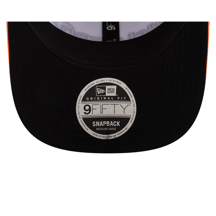 9FIFTY McLaren Formula 1 Team Checkered Visor White Pre-Curve Snapback