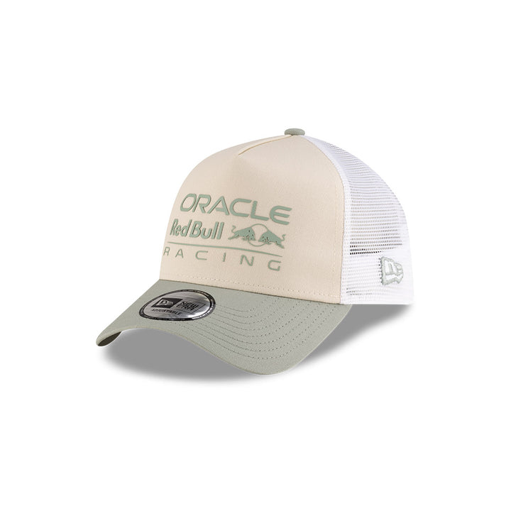 9FORTY E-Frame Trucker Red Bull Formula 1 Team Racing Seasonal Beige Snapback