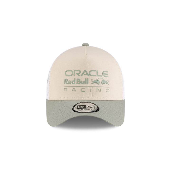9FORTY E-Frame Trucker Red Bull Formula 1 Team Racing Seasonal Beige Snapback