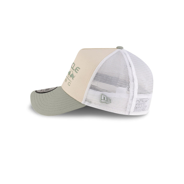 9FORTY E-Frame Trucker Red Bull Formula 1 Team Racing Seasonal Beige Snapback