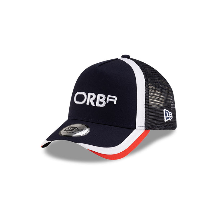 9FORTY E-Frame Trucker Red Bull Formula 1 Team Retro Dark Blue Snapback