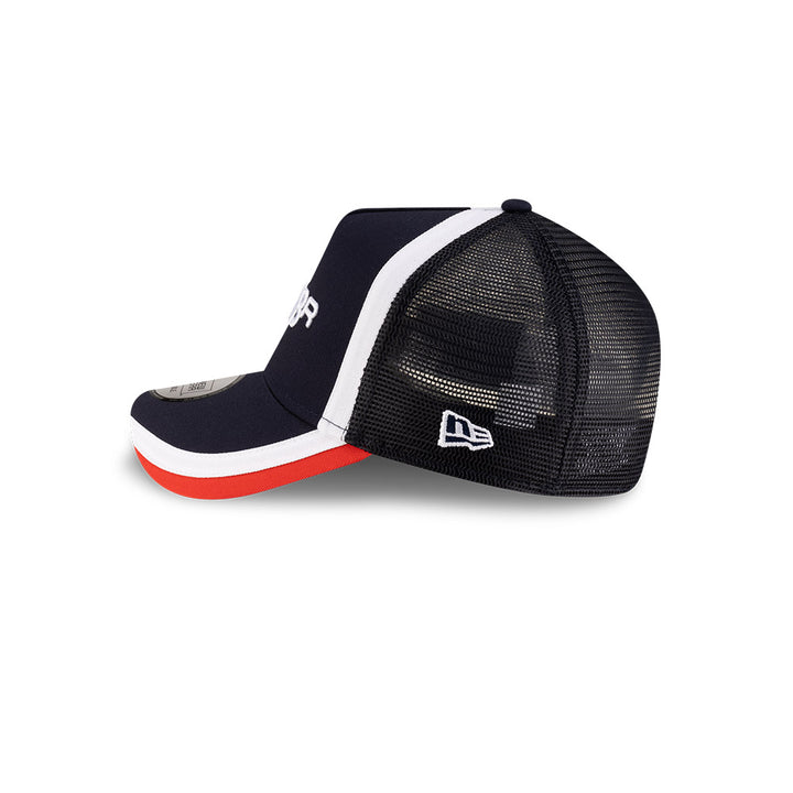 9FORTY E-Frame Trucker Red Bull Formula 1 Team Retro Dark Blue Snapback
