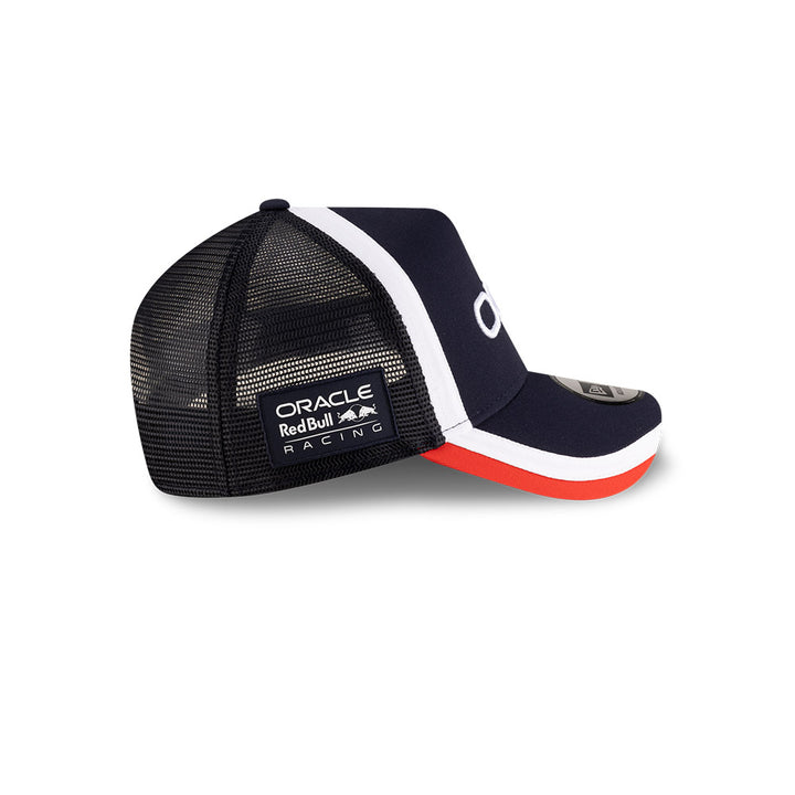 9FORTY E-Frame Trucker Red Bull Formula 1 Team Retro Dark Blue Snapback