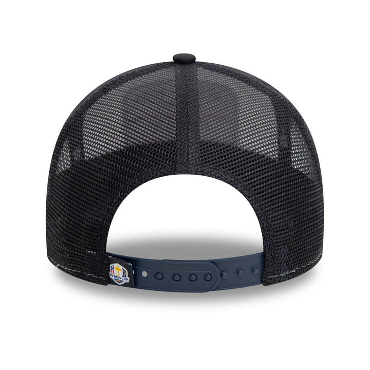 9FORTY E-Frame Trucker 2025 Ryder Cup Woven Patch White Snapback