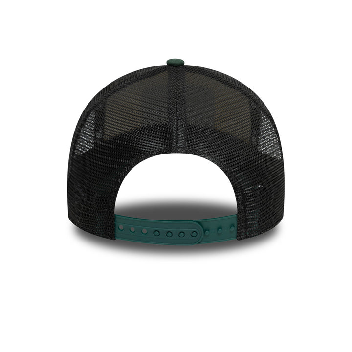 New Era 9FORTY E-Frame Trucker Patch Green Snapback