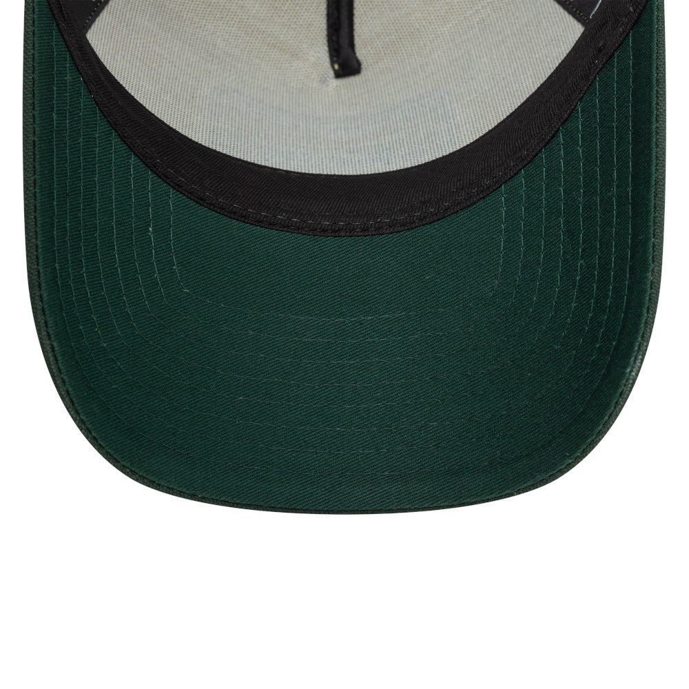 New Era 9FORTY E-Frame Trucker Patch Green Snapback