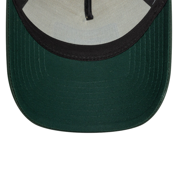 New Era 9FORTY E-Frame Trucker Patch Green Snapback