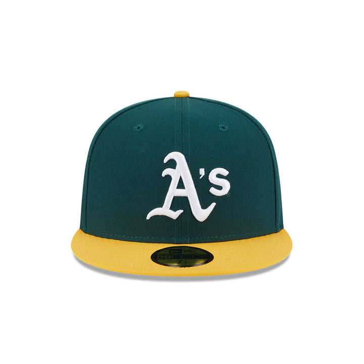 59FIFTY Oakland Athletics Compound X MLB Dark Green Fitted